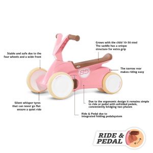 Беговел Berg Go2 (retro pink)