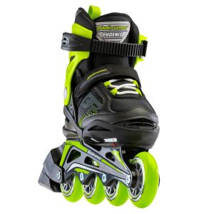Ролики Rollerblade Bladerunner (black-green) 2023