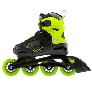 Ролики Rollerblade Bladerunner (black-green) 2023