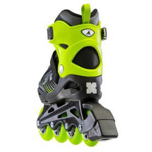 Ролики Rollerblade Bladerunner (black-green) 2023