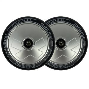 Колесо для трюкового самокату Explore 120 mm Full Core (Silver)
