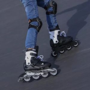 Ролики Rollerblade Microblade 2024 (black-white)