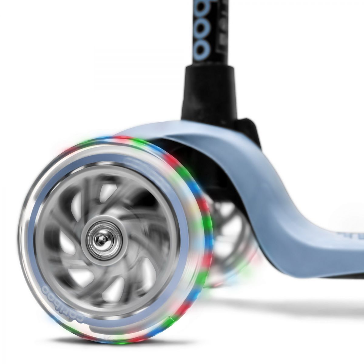 Біговел-самокат Cariboo Twist 3 LED (Ash Blue)
