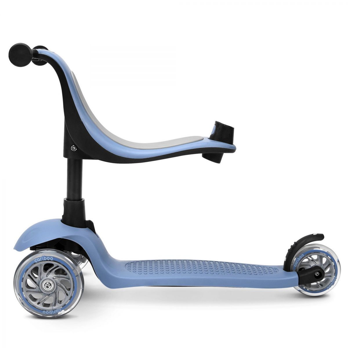 Біговел-самокат Cariboo Twist 3 LED (Ash Blue)