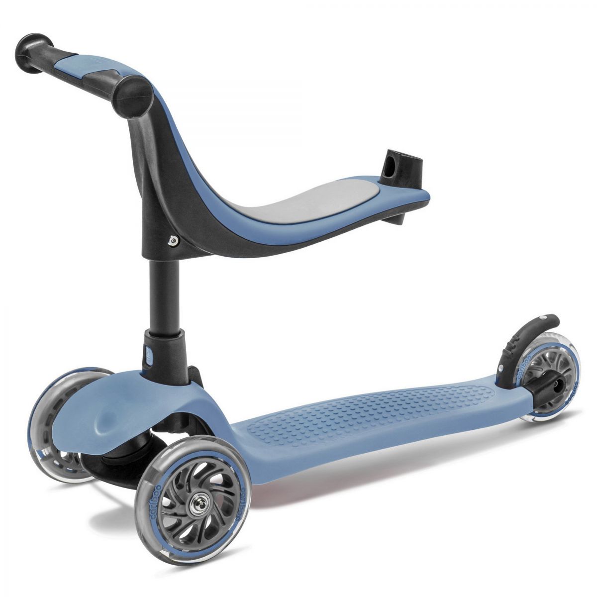 Біговел-самокат Cariboo Twist 3 LED (Ash Blue)
