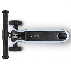 Самокат дитячий Cariboo LED star (black)