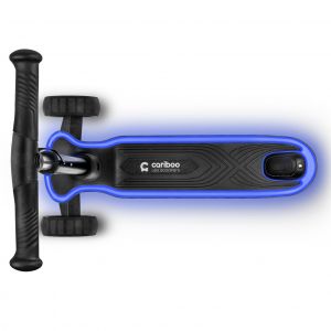Самокат дитячий Cariboo LED star (black)