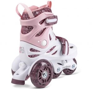Ролики Cariboo Ballerina (pink-purple LED)