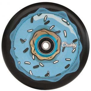 Колесо для трюкового самокату Chubby Melocore Dohnut Blue 110mm Pro Scooter Wheel