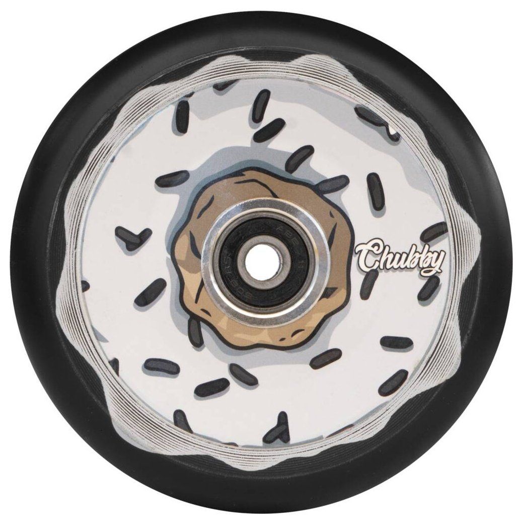 Колесо для трюкового самоката Chubby Melocore Dohnut White 110mm Pro Scooter Wheel