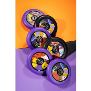 Колесо AXEL Cyber Art hollow 110 mm wheel Misha (Black)