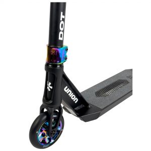 Трюковий самокат Union Dot L-size Pro Scooter (Black-Neochrome)