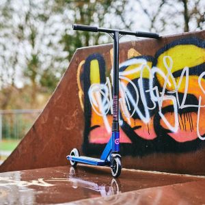 Трюковий самокат District Titus Complete Scooter (Gloss Blue - Black)