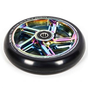 Колесо для трюкового самоката Ethic Acteon 110mm Pro Scooter Wheel (Rainbow)