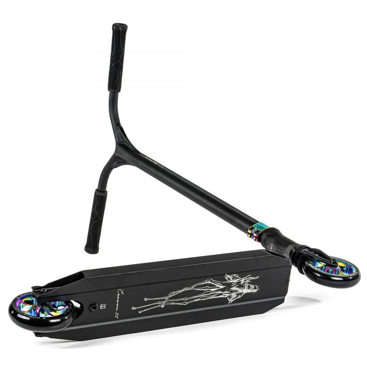Трюковой самокат Ethic Erawan V2 M-size Pro Scooter (Neochrome)