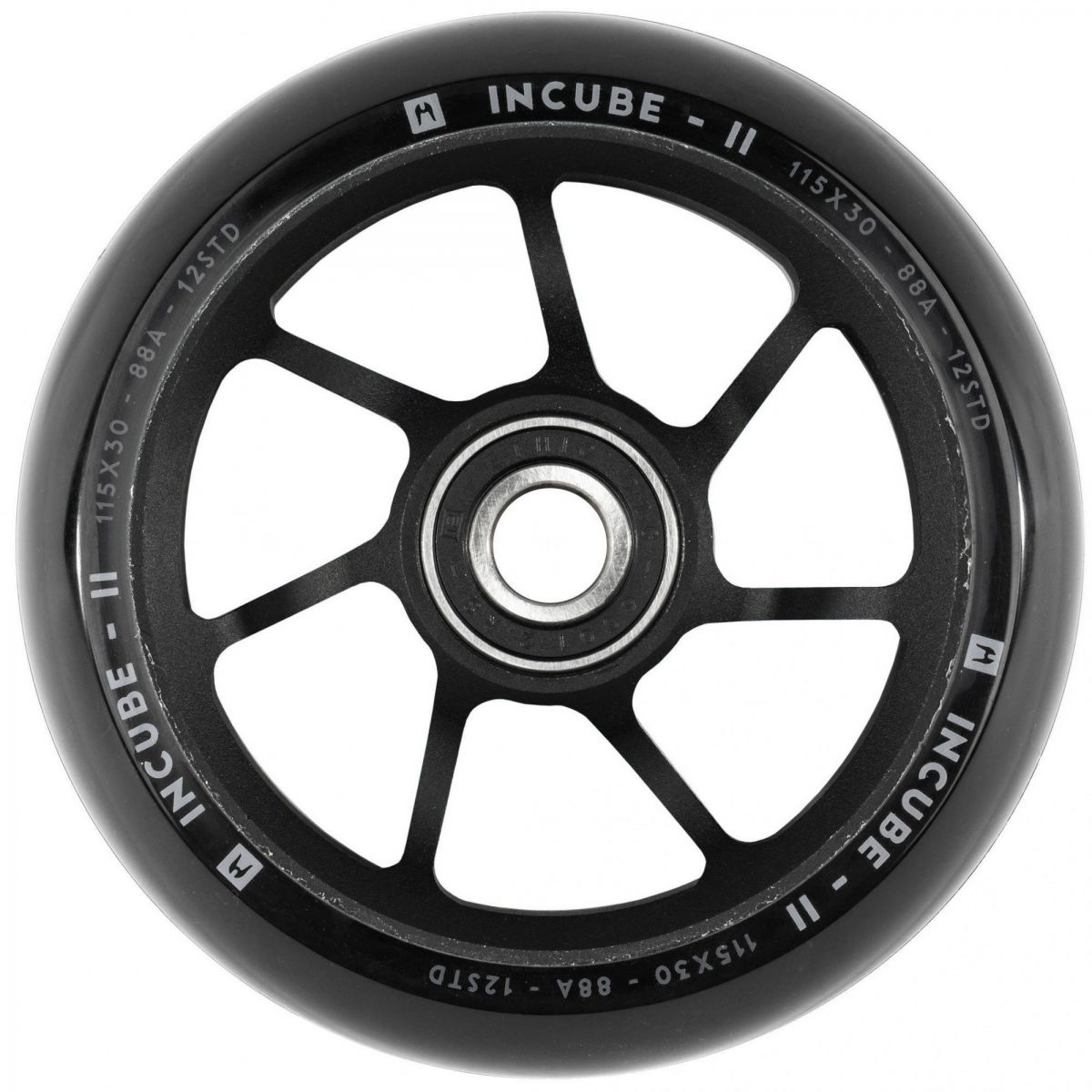 Колесо для трюкового самокату Ethic Incube V2 12STD 115mm Pro Scooter Wheel (Black)