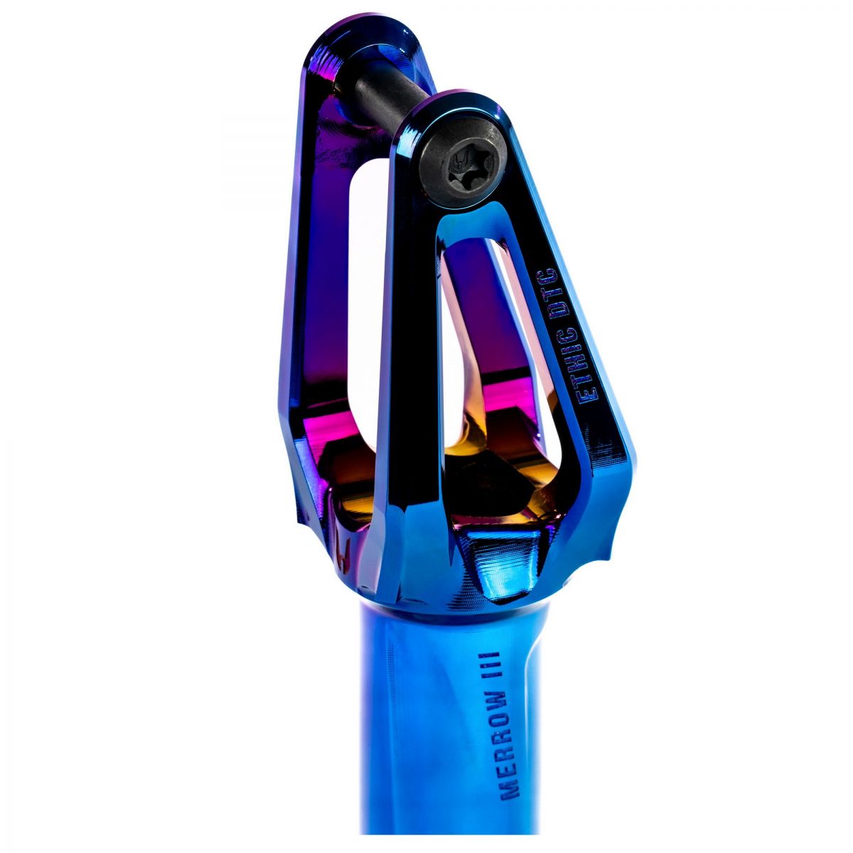 Вилка Ethic Merrow V3 IHC Pro Scooter Fork (Blue chrome)