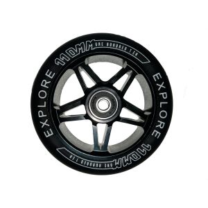 Колесо для трюкового самокату Explore Al 110 mm, black