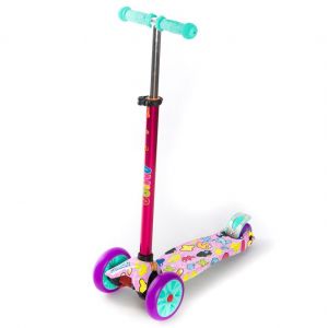 Самокат Explore Amigo Jetta LED Wheels (розовый 02)