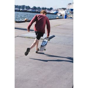 Скейтборд Fish Skateboards Cruiser Flounder 30" (червоний)