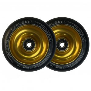 Колесо для трюкового самоката Explore 100 mm Full Core (Gold)