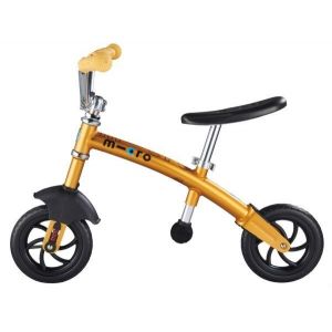 Беговел Micro G-Bike Chopper Deluxe Yellow (желтый)