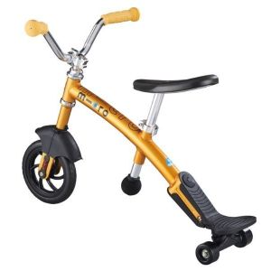 Беговел Micro G-Bike Chopper Deluxe Yellow (желтый)