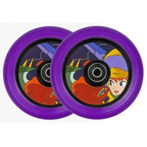 Колесо AXEL Cyber Art hollow 110 mm wheel Girl (Purple)