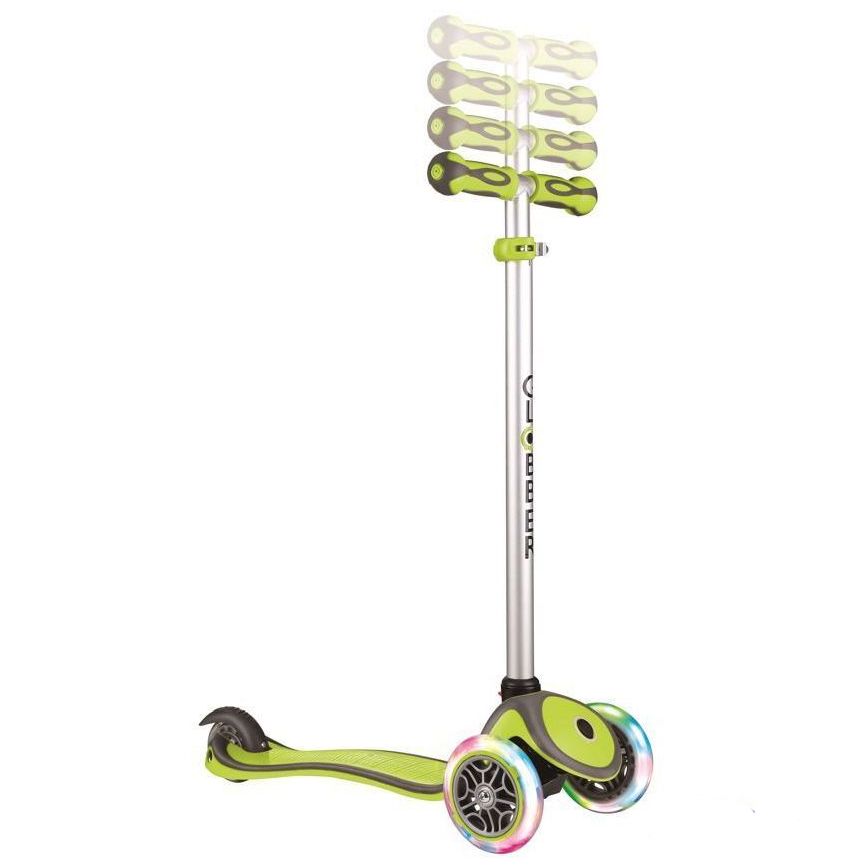 Біговел-самокат Globber My free EVO 5 in 1 Lights (зелений)