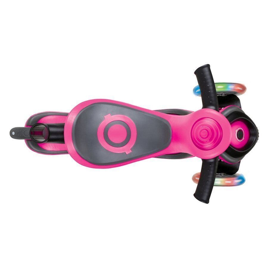 Біговел-самокат Globber EVO 5 in 1 Comfort Play LED (рожевий)