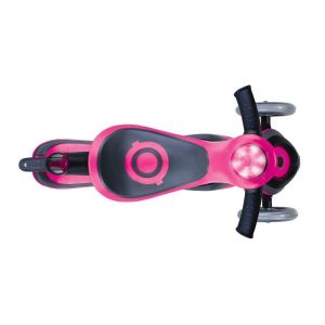 Самокат-велобег Globber EVO 5 in 1 Comfort Play LED (розовый)