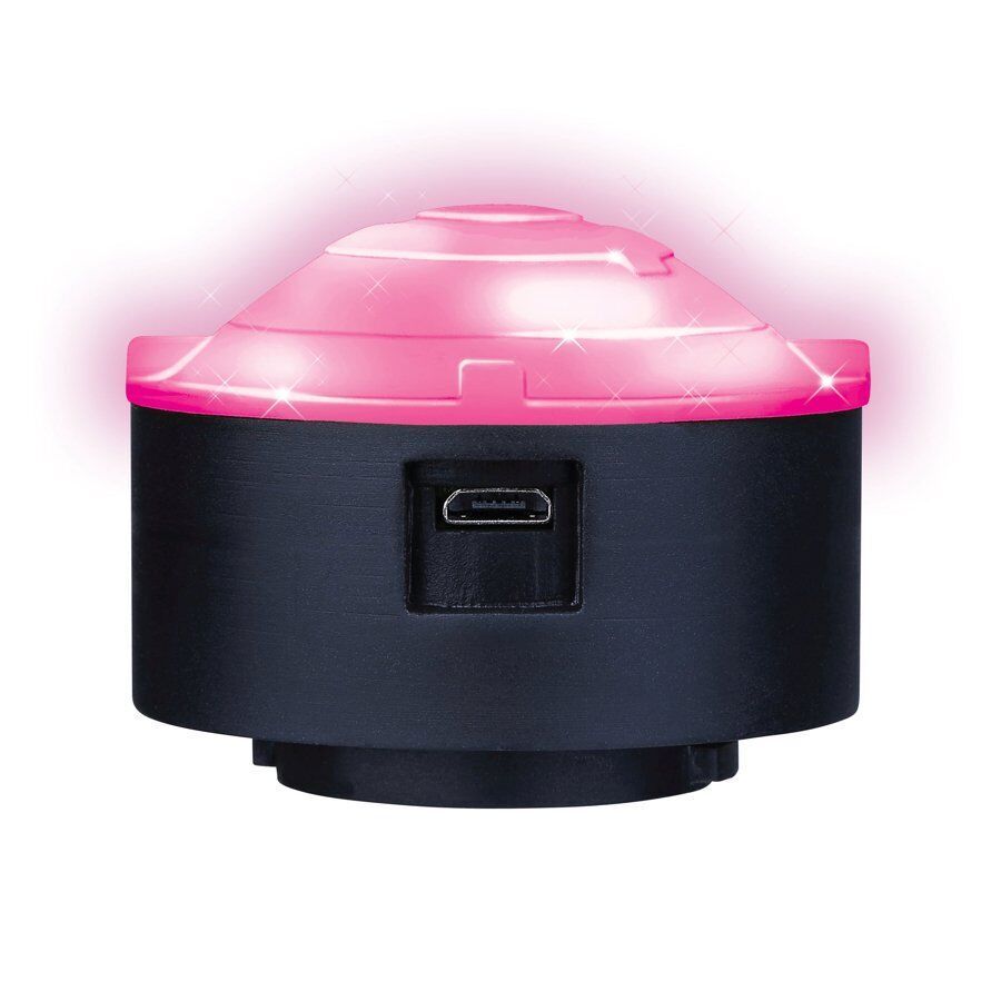 Біговел-самокат Globber EVO 5 in 1 Comfort Play LED (рожевий)