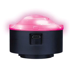 Самокат-велобег Globber EVO 5 in 1 Comfort Play LED (розовый)