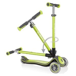 Самокат Globber Fold Up Elite Deluxe (зеленый)