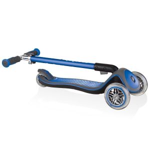 Самокат Globber Fold Up Elite Deluxe (синій)