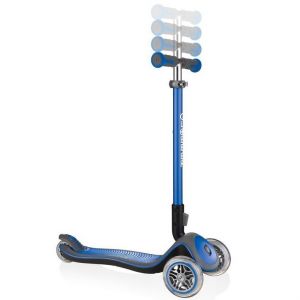 Самокат Globber Fold Up Elite Deluxe (синій)