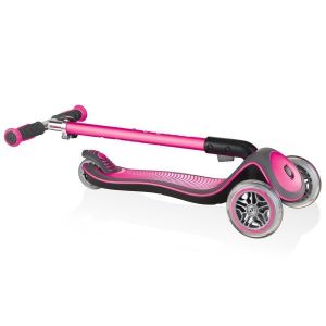 Самокат Globber Fold Up Elite Deluxe (рожевий)