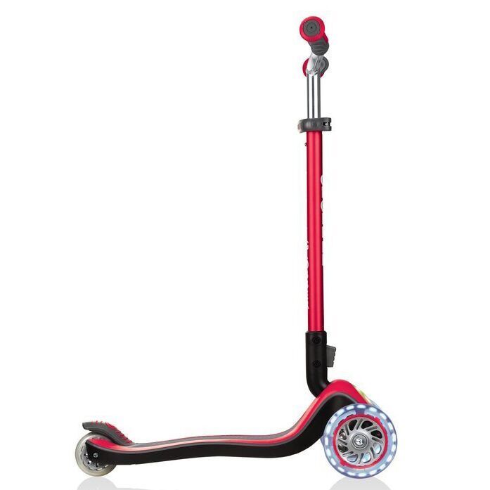 Самокат Globber My Free Fold Up Lights Elite Prime (червоний)