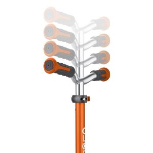 Самокат Globber My Free Fold Up Lights Elite Prime (оранжевый)