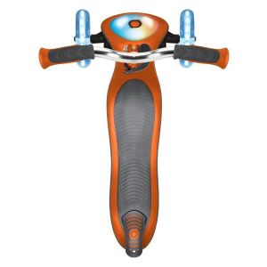 Самокат Globber My Free Fold Up Lights Elite Prime (оранжевый)
