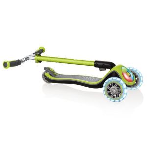 Самокат Globber My Free Fold Up Lights Elite Prime (зелений)
