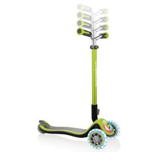 Самокат Globber My Free Fold Up Lights Elite Prime (зелений)