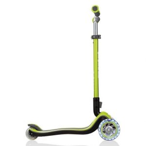 Самокат Globber My Free Fold Up Lights Elite Prime (зелений)