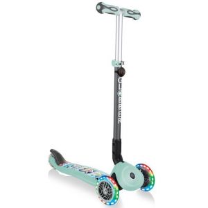 Беговел-самокат Globber GO-UP Deluxe Lights 5in1 (Mint - Tribal)