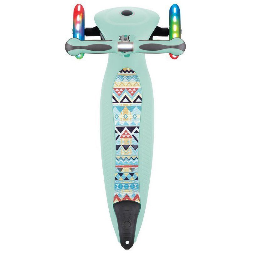 Біговел-самокат Globber GO-UP Deluxe Lights 5in1 (Mint - Tribal)