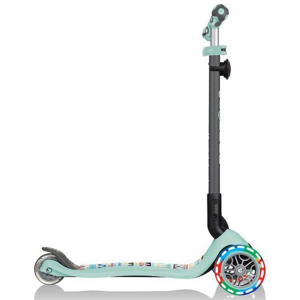 Біговел-самокат Globber GO-UP Deluxe Lights 5in1 (Mint - Tribal)