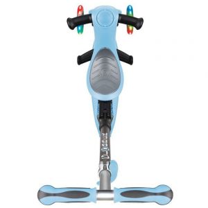 Біговел-самокат Globber GO-UP Deluxe Lights 5in1 (Pastel Blue - Flowers)