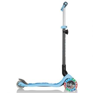 Біговел-самокат Globber GO-UP Deluxe Lights 5in1 (Pastel Blue - Flowers)