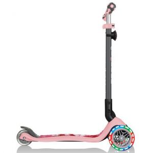 Біговел-самокат Globber GO-UP Deluxe Lights 5in1 (Pastel Pink - Flowers)