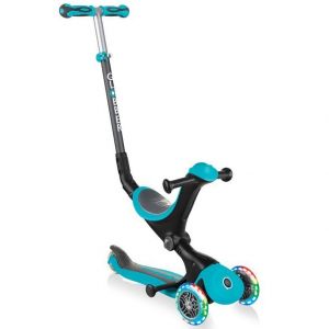 Самокат-велобег Globber GO-UP Deluxe Lights 5in1 (Teal)